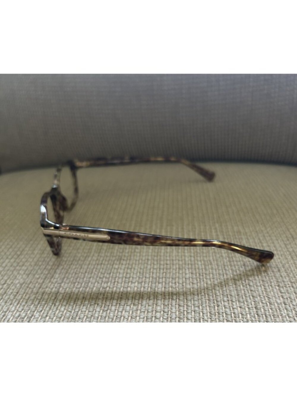 COACH Y2K frames Only Glasses NEW YORK HC6064 5287 Confetti Brown 51/17 135 Fun - Picture 5 of 16